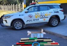 Passageiro de ônibus é preso após ser flagrado com maconha e ‘skunk’ em Penápolis