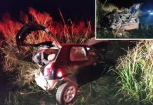 Motorista embriagado é preso após bater em carro; acidente deixou quatro feridos em Itapura
