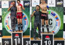 Votuporanguenses brilham no Campeonato Brasileiro de Kickboxing