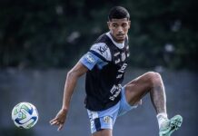 Lucas Barbosa é afastado do Santos e vai treinar separado