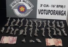 Polícia Militar apreende adolescente por tráfico de drogas em Votuporanga