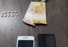Polícia Militar prende dupla por tráfico de drogas em Cardoso