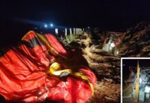 Dois homens ficam feridos após queda de paratrike em Américo de Campos