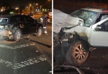 Seis pessoas ficam feridas em acidente na BR-153 em Bady Bassitt