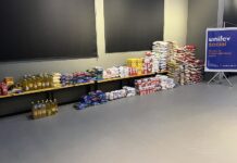 Unifev entrega aproximadamente 1 tonelada de alimentos arrecadados com o Recital Memórias
