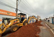 Saev Ambiental inicia terceira e última etapa de obras na Rua Itacolomi