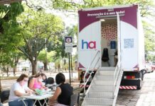 Carreta do Hospital do Amor estaciona no Parque da Cultura