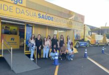 Cursos da Unifev promoveram atendimentos em parceria com Programa Saúde na Estrada