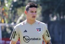 James deve ser titular contra o Botafogo; Luciano pode voltar ao time