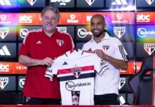 De volta ao São Paulo, Lucas nega acerto com outro clube e admite ficar após dezembro: “Veremos”