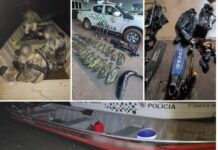 Polícia ambiental autua trio por pesca irregular em Mira Estrela