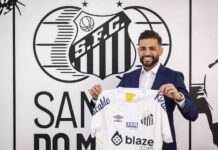 Santos anuncia a contratação do lateral-direito Júnior Caiçara