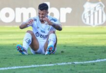 Santos não quer liberar Marcos Leonardo e caso pode ir para a Justiça