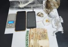Força Tática prende dupla por tráfico de drogas na zona sul de Votuporanga