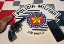 Casal é preso ao negociar revólver na rodoviária de Fernandópolis