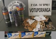 Casal é preso após usar criança para furtar no comércio de Votuporanga