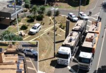 Dupla é presa após ser flagrada com mais de 800 mil maços de cigarros contrabandeados em rodovia de Braúna