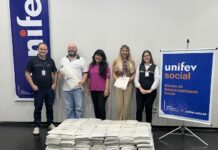 Unifev doa sacos para resíduos hospitalares à Santa Casa de Votuporanga