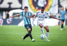 Santos é punido com dois jogos com portões fechados por objetos atirados no campo contra o Grêmio