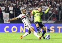 Lucas se diz decepcionado com eliminação do São Paulo na Sul-Americana: “Faltou paciência”