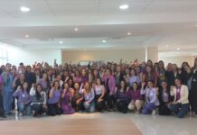 Funfarme e Famerp realizam ação de conscientização sobre a luta contra a violência à mulher