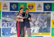 Atletas da ‘Dojokan’ são campeões no 22º Campeonato Brasileiro de Karatê