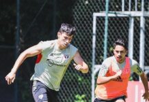 Welington será desfalque contra o Inter; Ferraresi volta a treinar