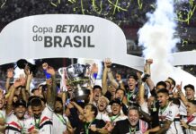 Lucas celebra título da Copa do Brasil com o São Paulo e afirma: “Nunca vivi isso, nada se compara”