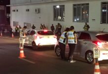 23 motoristas são autuados em operação de combate à alcoolemia em Fernandópolis