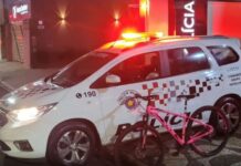 Polícia Militar recupera bicicleta furtada em Votuporanga