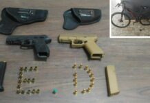 Dupla é presa por porte ilegal de arma de uso restrito em Votuporanga