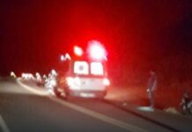 Mãe e filha ficam feridas após queda de moto em Fernandópolis