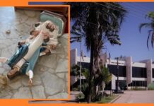 Homem invade Catedral de Jales e danifica imagem da Padroeira