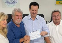 Jorge Seba se filia ao PSD com a presença de Kassab, presidente nacional do partido