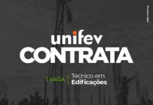 Unifev abre processo seletivo para técnico em edificações