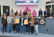 Fisiculturistas votuporanguenses são homenageados na Câmara