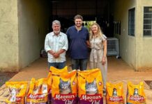 Fundo Social recebe doação de 150 quilos de ração