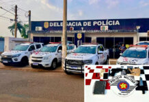 Operação prende suspeitos por organização criminosa e tráfico de drogas em Pereira Barreto