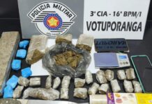 Polícia Militar prende trio por tráfico de drogas em Votuporanga