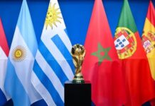 Copa do Mundo de 2030 será em Espanha, Portugal e Marrocos, com jogo de abertura no Uruguai