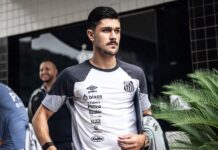 João Basso fala após lesão que pode tirá-lo de reta final no Santos: “Focado 100% na recuperação”