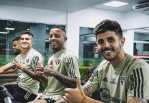 Forte chuva interrompe treino no campo; São Paulo terá três mudanças contra o Vasco