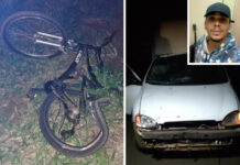 Ciclista morre atropelado por carro em rodovia da região