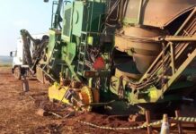 Acidente em canavial deixa um trabalhador morto e dois feridos em Macedônia