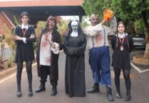 Monstros do Museu de Cera de Olímpia ‘invadem’ o Thermas dos Laranjais