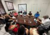 Prefeito recebe profissionais da Educação e do Sindicato para discutir mudanças na Lei 215