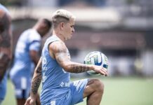 Soteldo se reapresenta ao Santos após Data Fifa; Dodô volta a treinar com elenco