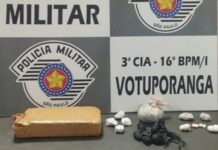 Pai e filho são detidos por tráfico de drogas em Votuporanga