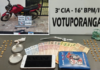 Dupla é presa por tráfico de drogas e receptação em Votuporanga