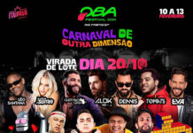 Faltando pouco mais de dois meses para o Carnaval, foliões de todo o Brasil já confirmaram presença no OBA Festival